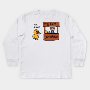 Got any grapes // Lemonade Stand Kids Long Sleeve T-Shirt